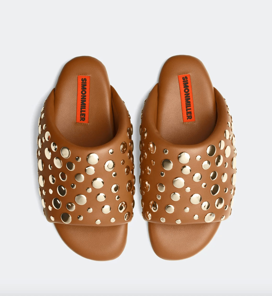 Studded Bubble Slide Shoe - The Collective Park City