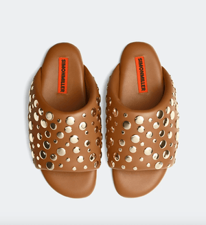 Studded Bubble Slide Shoe - The Collective Park City