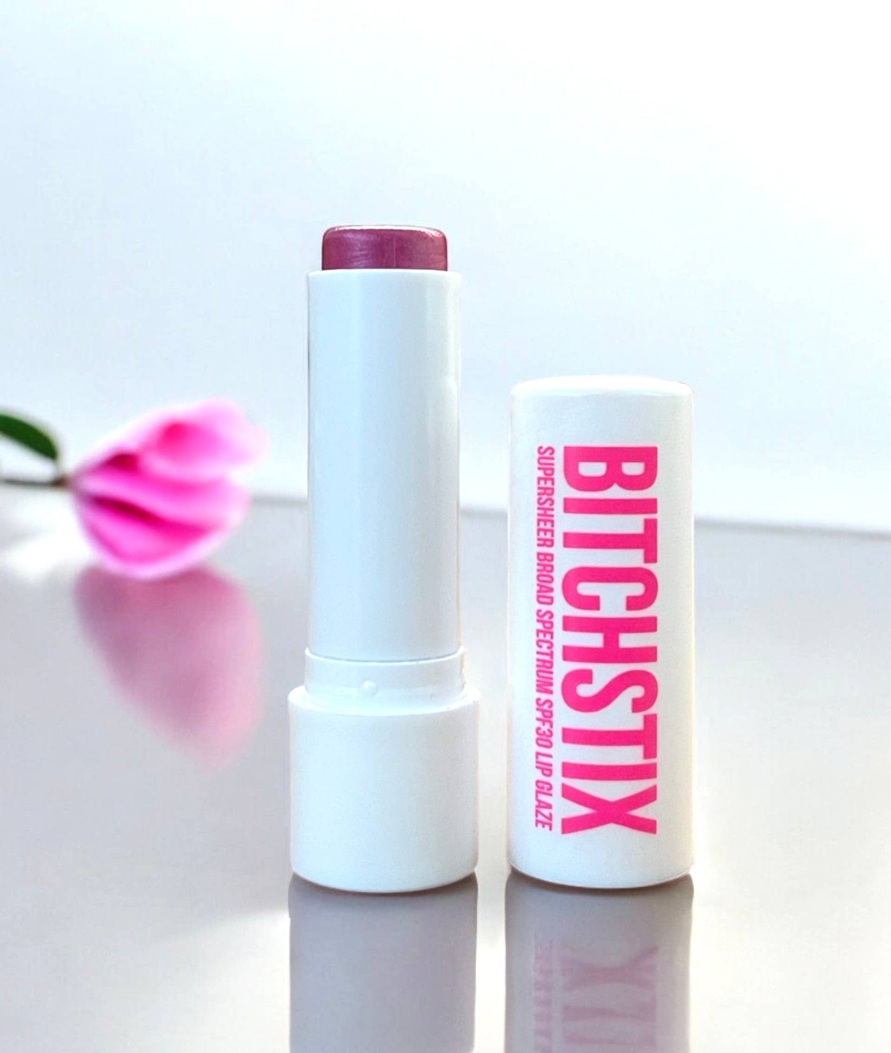 SUPERSHEER LIP GLAZE Petal Pink - SPF30 Broad Spectrum - The Collective Park City