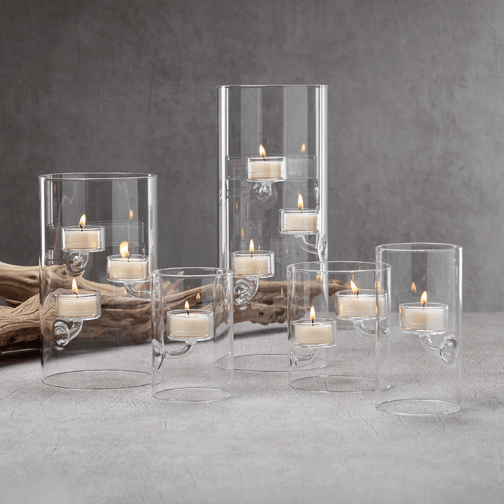 Suspended Tea Light Holder/Hurricane 3.25 in x 6 in - The Collective Park City