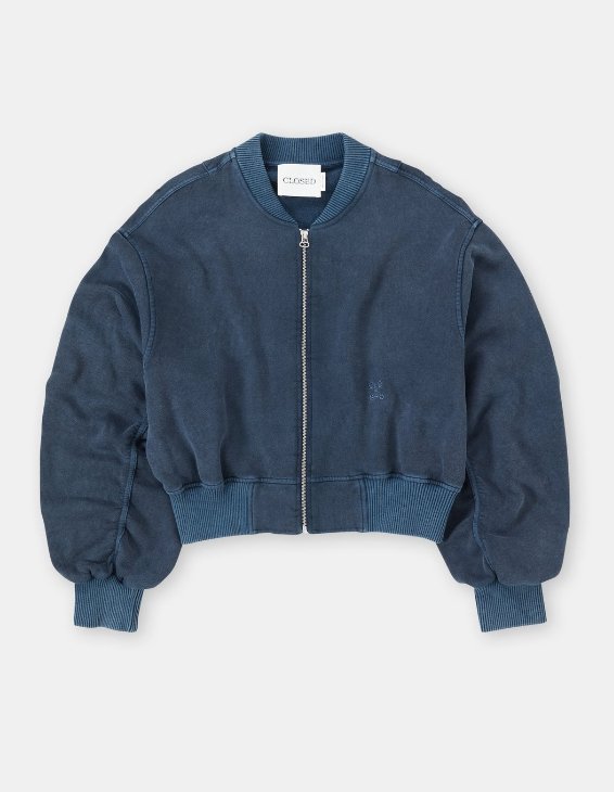 Sweatshirt Bomber Jacket - The Collective Park City