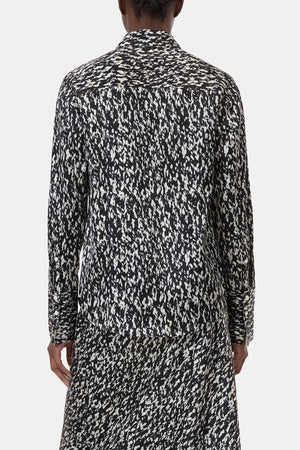 Tailored Button - Down Blouse - The Collective Park City