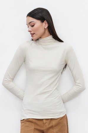 Talisia Turtleneck Blouse - The Collective Park City