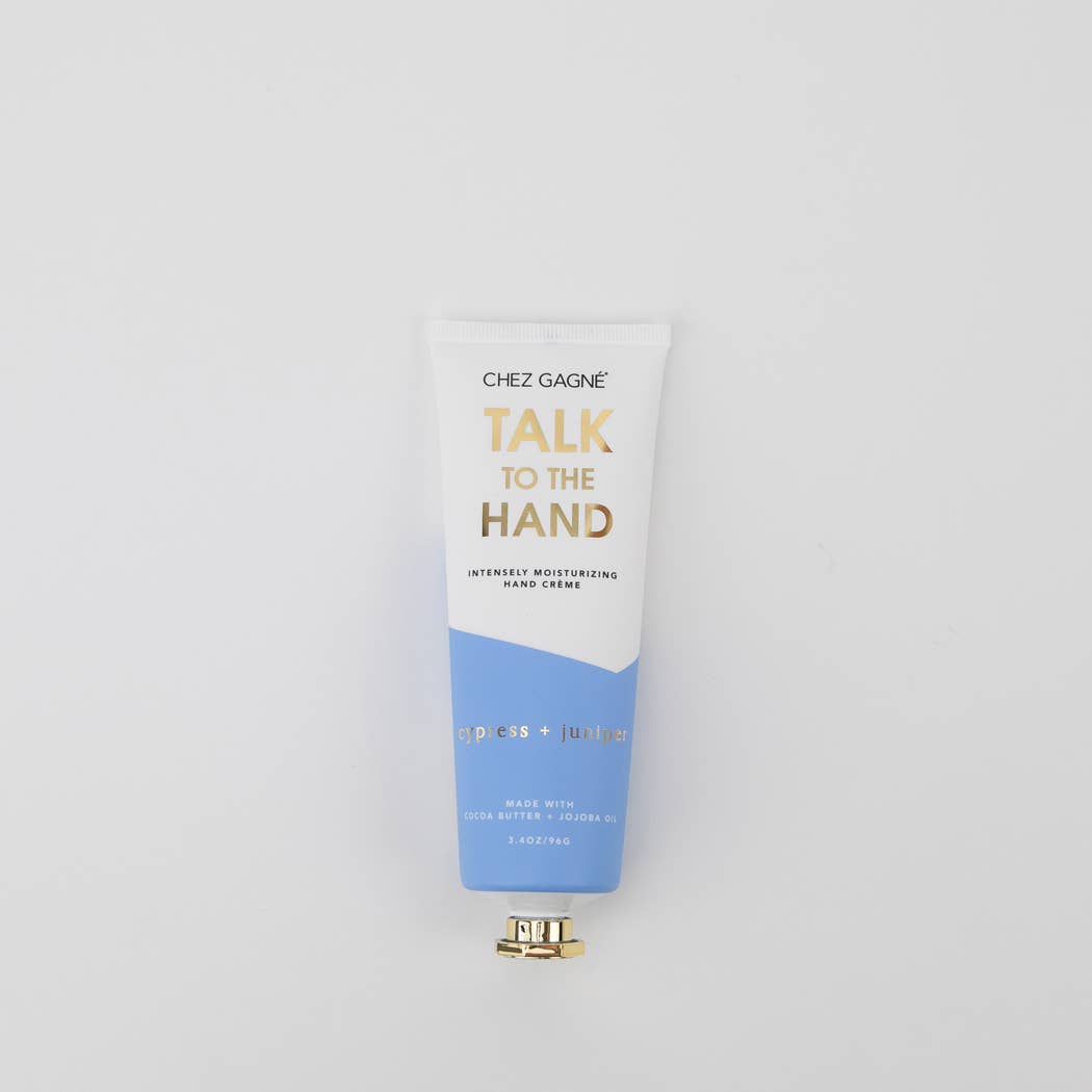 Talk to the Hand - Cypress + Juniper - Clean + Vegan Hand Crème - 3.4oz - The Collective Park City