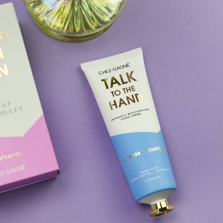 Talk to the Hand - Cypress + Juniper - Clean + Vegan Hand Crème - 3.4oz - The Collective Park City