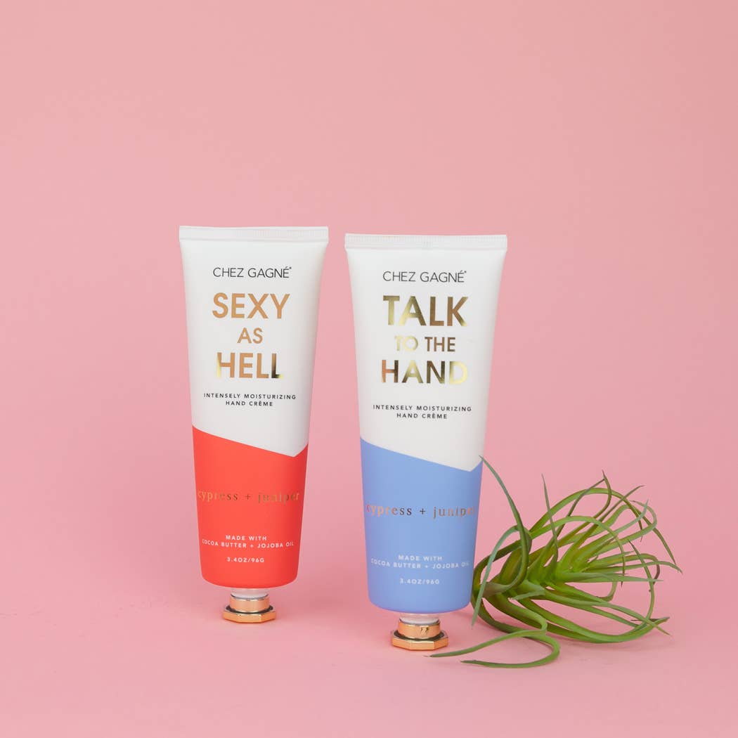 Talk to the Hand - Cypress + Juniper - Clean + Vegan Hand Crème - 3.4oz - The Collective Park City