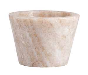 Tan Marble Pinch Bowl - The Collective Park City