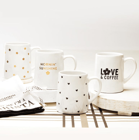 Tapered Heart Mug - The Collective Park City