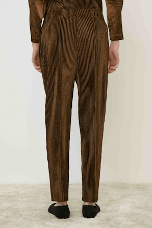Tapered Plissé Pant - The Collective Park City
