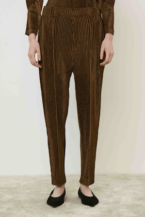 Tapered Plissé Pant - The Collective Park City