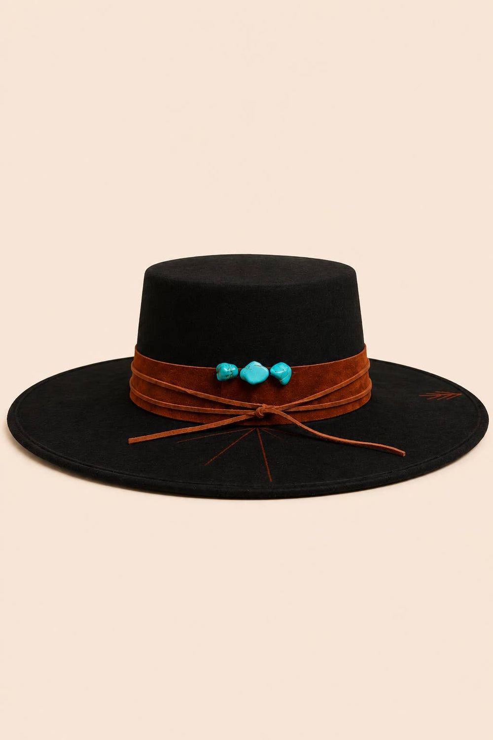 Tasha Boater Crown Hat - The Collective Park City