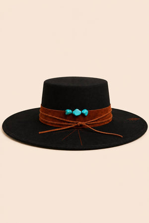 Tasha Boater Crown Hat - The Collective Park City