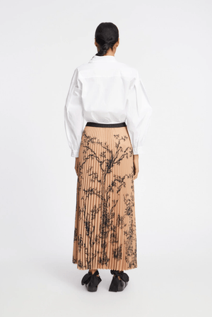Taulla Pleated Skirt - Nature - The Collective Park City