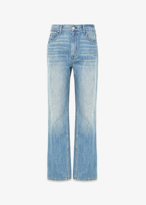 Taylor Boxy Straight Fit Jean - Key West - The Collective Park City