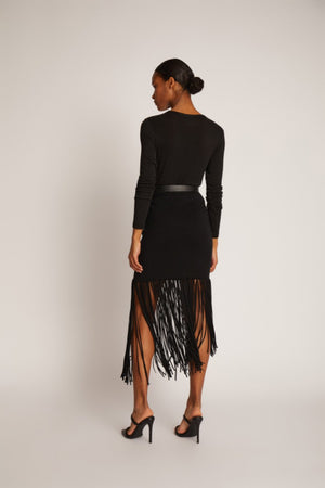 Tayru Fringe Skirt - The Collective Park City