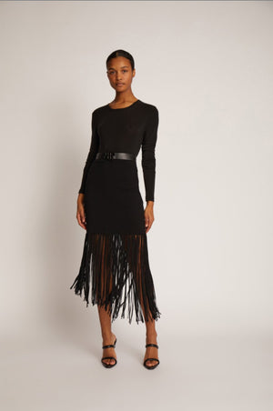 Tayru Fringe Skirt - The Collective Park City