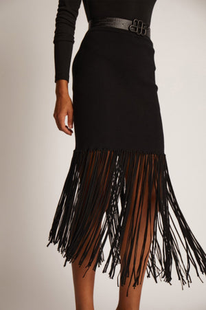 Tayru Fringe Skirt - The Collective Park City