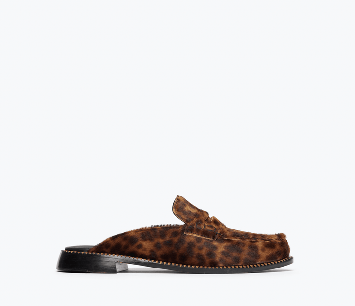 Temi Leopard Print Mule - The Collective Park City