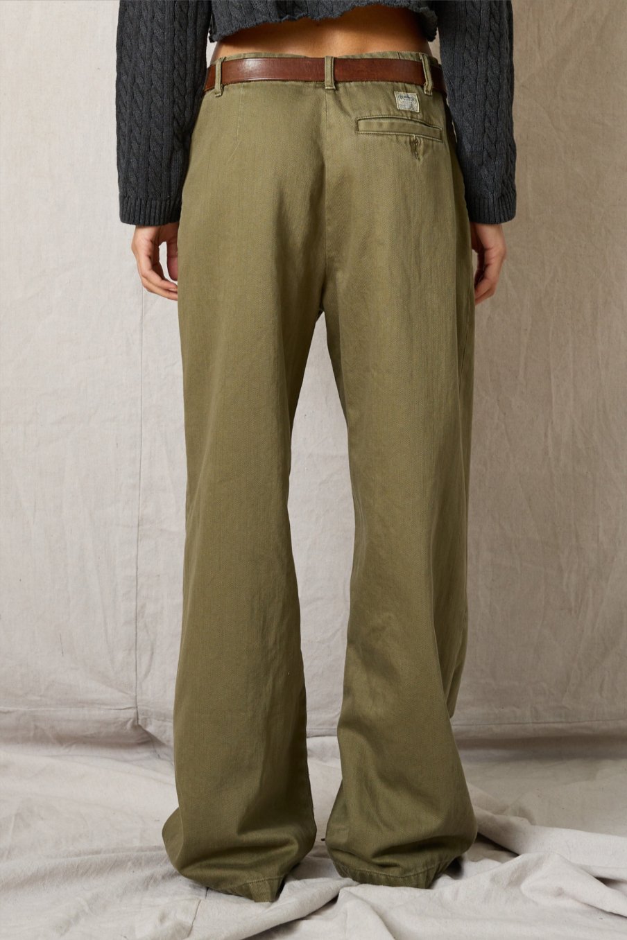 Teri Wide Leg Pant - Twill - The Collective Park City