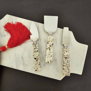 Terrazzo Cheese Knife - The Collective Park City