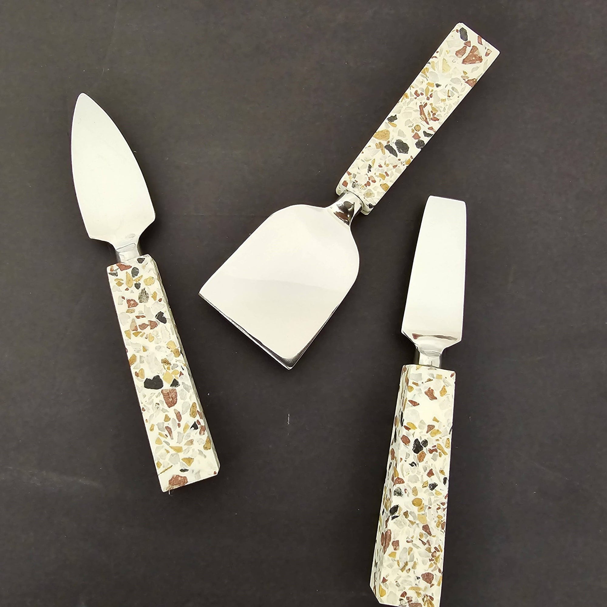 Terrazzo Cheese Knife - The Collective Park City