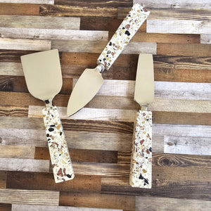 Terrazzo Cheese Knife - The Collective Park City