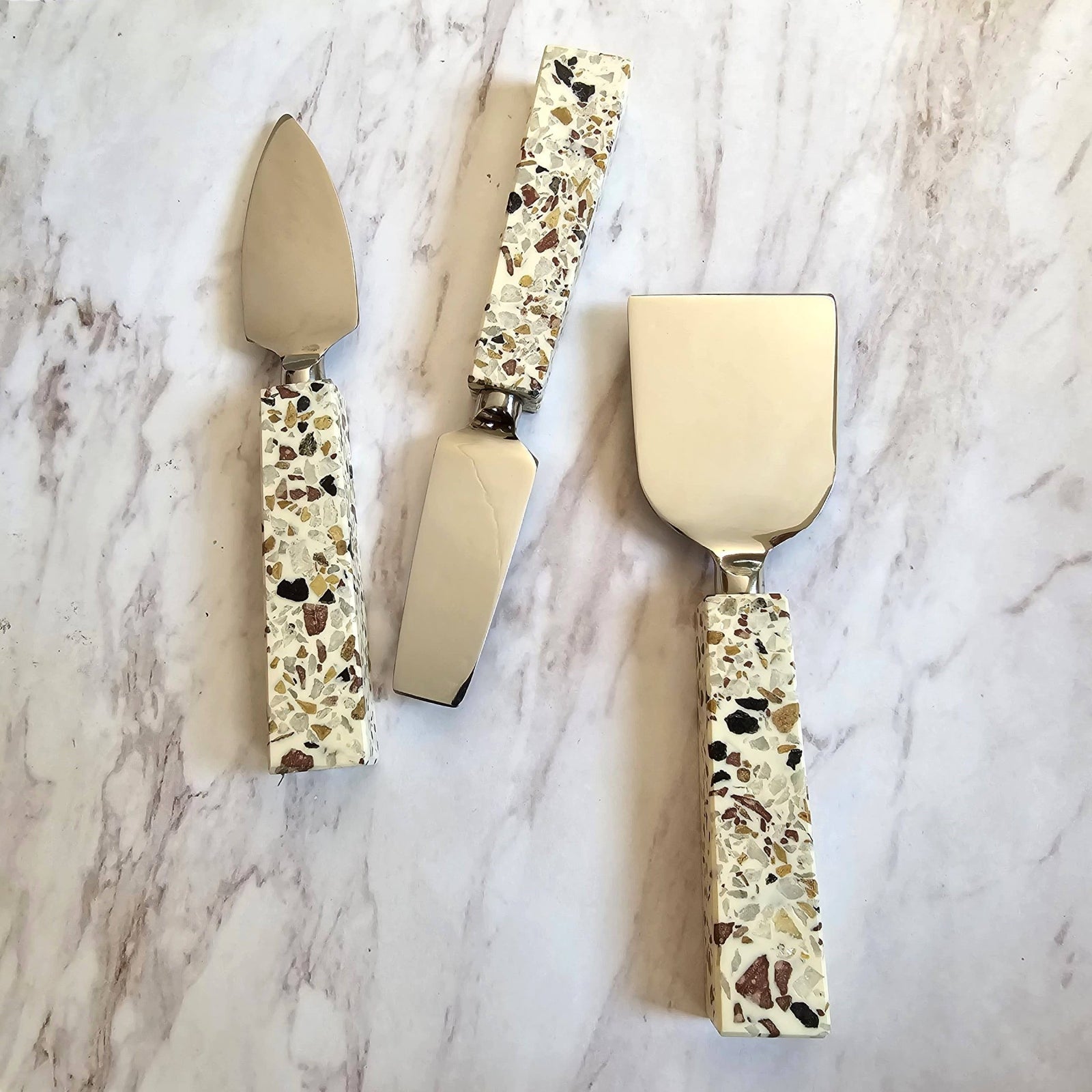 Terrazzo Cheese Knife - The Collective Park City