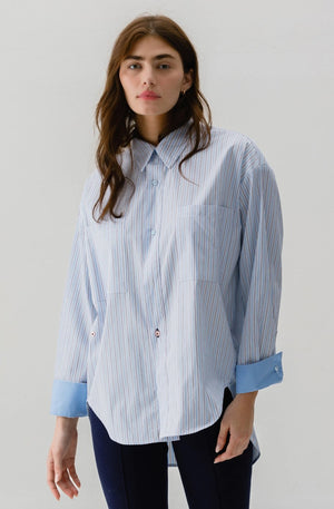 The Boyfriend Shirt - Egyptian Cotton - The Collective Park City