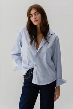 The CROP Boyfriend Shirt - The Collective Park City