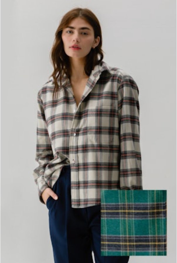 The CROP Shirt - Japanese Flannel - The Collective Park City