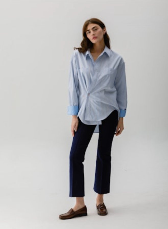 The Egyptian Cotton Boyfriend Shirt - The Collective Park City