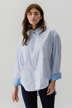 The Egyptian Cotton Boyfriend Shirt - The Collective Park City