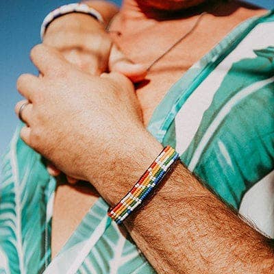 The Rainbow Love Bracelet - The Collective Park City