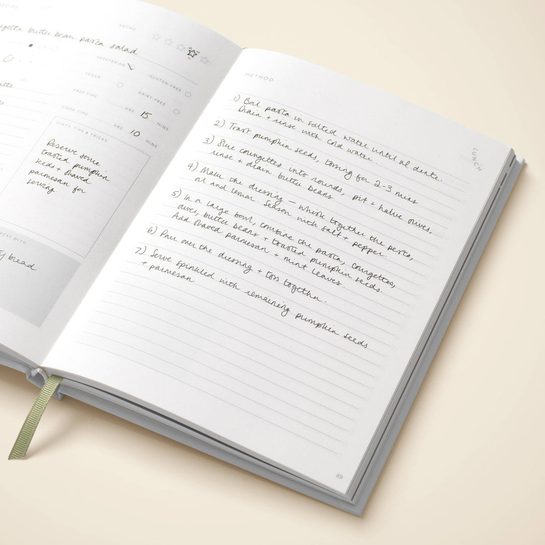 The Vineyard A5 Hardcover Guided Recipe Journal - The Collective Park City