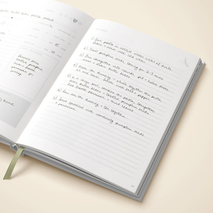 The Vineyard A5 Hardcover Guided Recipe Journal - The Collective Park City