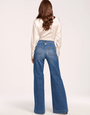 Theodora High Rise Wide Leg Jean - The Collective Park City