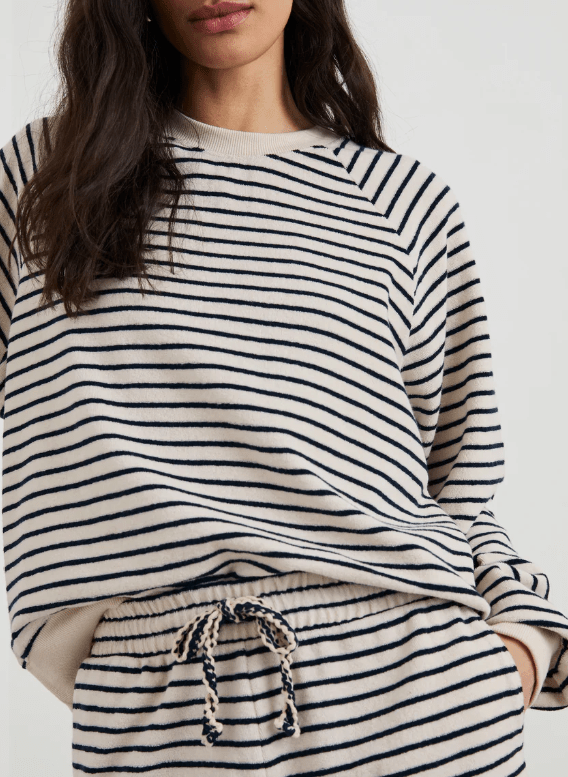Theron Sweatshirt / Sailor Stripe - The Collective Park City