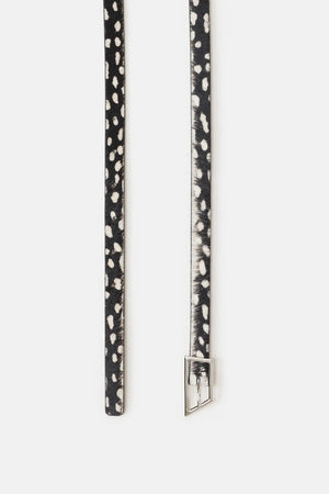 Thin Cowhide Belt - The Collective Park City