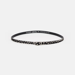 Thin Cowhide Belt - The Collective Park City