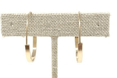 Thin Gold Hoops - The Collective Park City