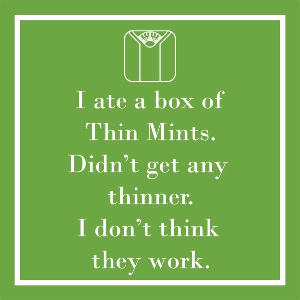 THIN MINTS Cocktail Napkin - The Collective Park City