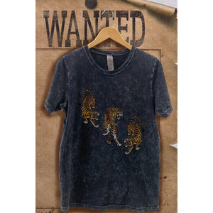 'THREE TIGERS' Vintage Graphic Tee - The Collective Park City