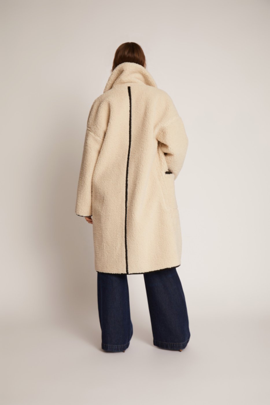 Tibur Shearling Coat - The Collective Park City