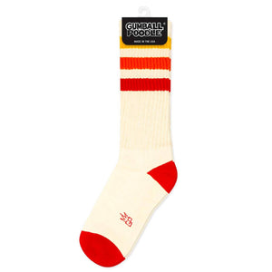 Tiger Retro Gym Crew Socks - The Collective Park City