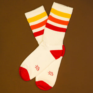 Tiger Retro Gym Crew Socks - The Collective Park City