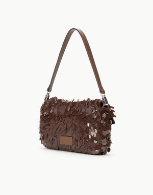 Timmy Sequin Bag - Cacao - The Collective Park City