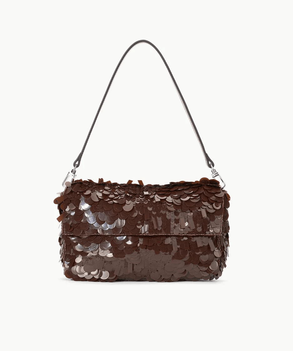 Timmy Sequin Bag - Cacao - The Collective Park City