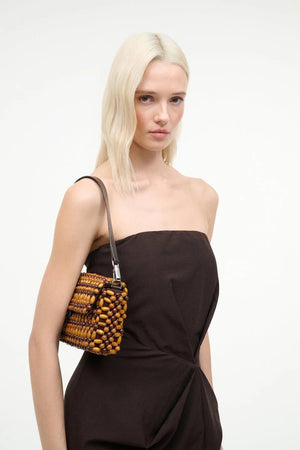 Timmy Shoulder Bag - Wooden Beads - The Collective Park City