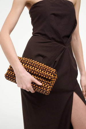 Timmy Shoulder Bag - Wooden Beads - The Collective Park City