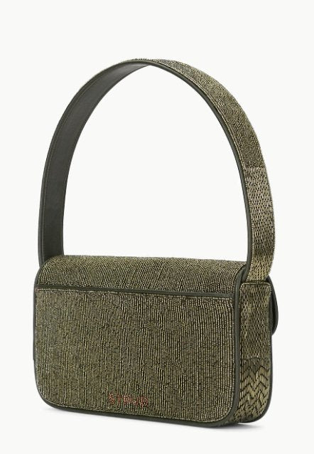 Tommy Beaded Bag - Avocado - The Collective Park City